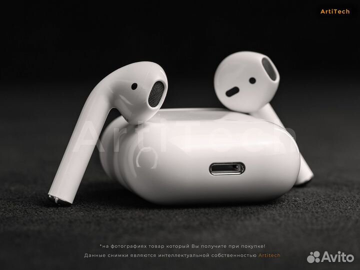 AirPods 2 (Гарантия + чехол)