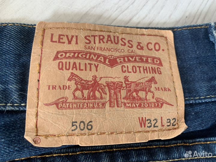 Джинсы мужские прямые levis 32р