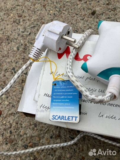 Утюг дорожный scarlett