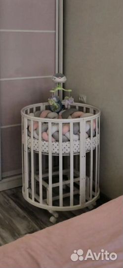 Кровать детская (круглая, овальная)