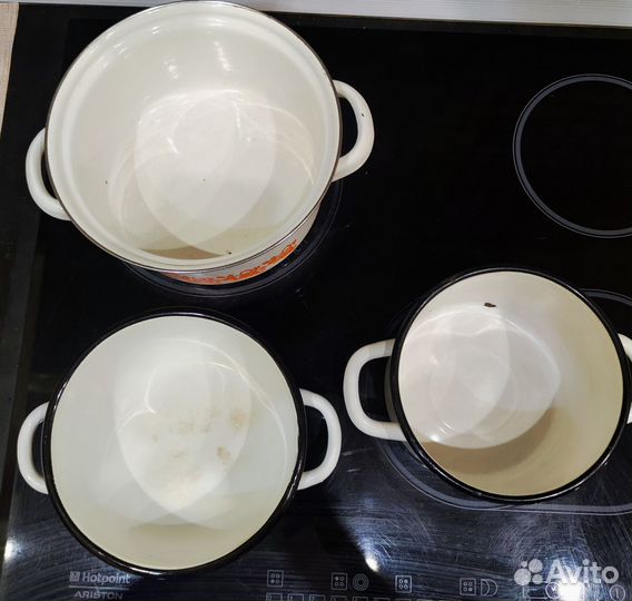 Кастрюли СССР бу