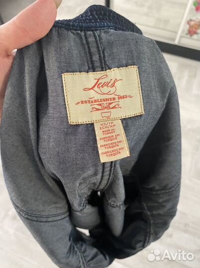 Джинсовое платье levis