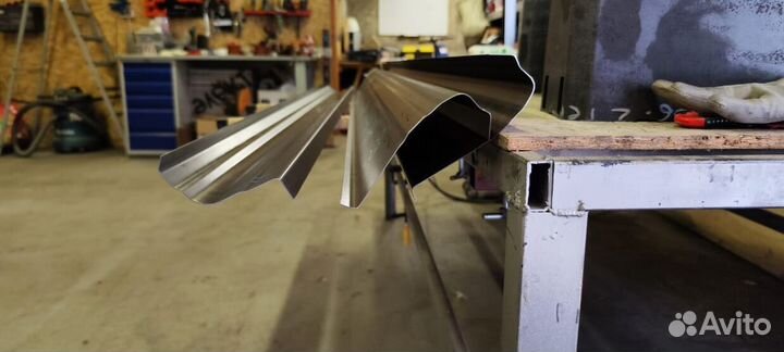 Пороги ремонтные Chevrolet Viva 1