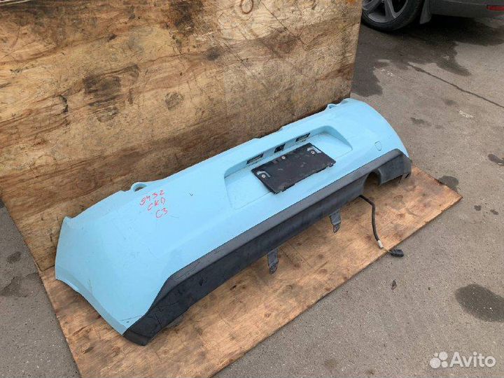 Бампер задний Ситроен С3 А51 Citroen C3 A51