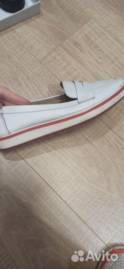 Мокасины женские 37 размер натуральная кожа