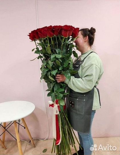 Высокие Розы Гиганты Доставка Круглосуточно