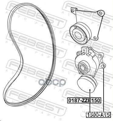 Натяжитель ремня chery Amulet/Bonus A15 2005-20