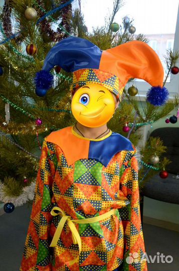 Карнавальный костюм Петрушки