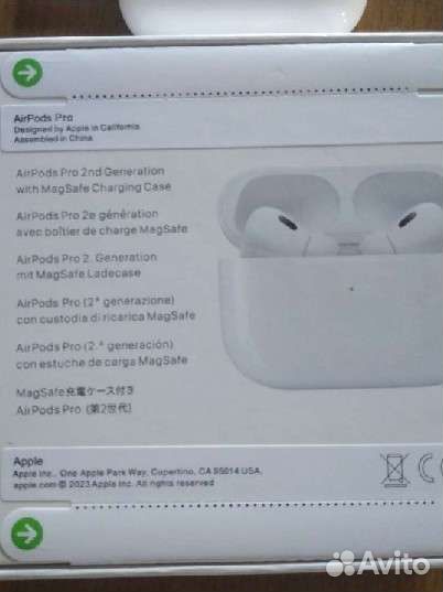 Беспроводные наушники apple airpods pro 2