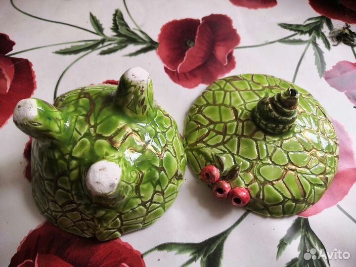 Шкатулка керамика