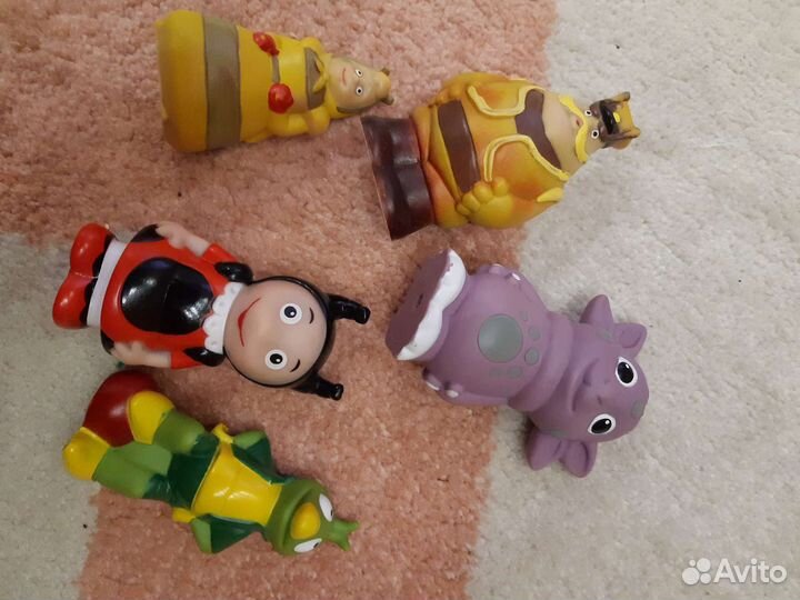 Игрушки для купания Лунтик