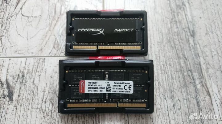 SO-dimm DDR3L 8Gb 1600Mhz HyperX