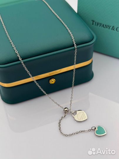 Колье женское с подвеской Tiffany