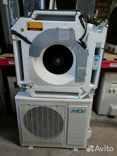 Кассетный кондиционер на 70кв.м. Mdv