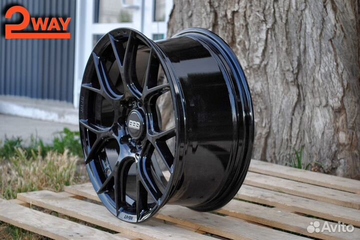 R16 BBS CH-R style 7J 4*100/114.3 Black (BC17)