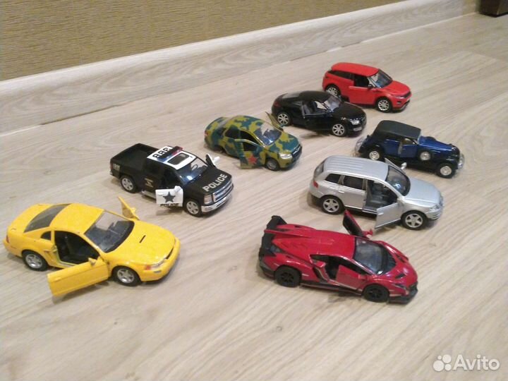 Машинки металлические модельки