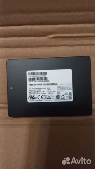 SSD Диск Samsung 480GB SATA MZ7LH480hahq-00005