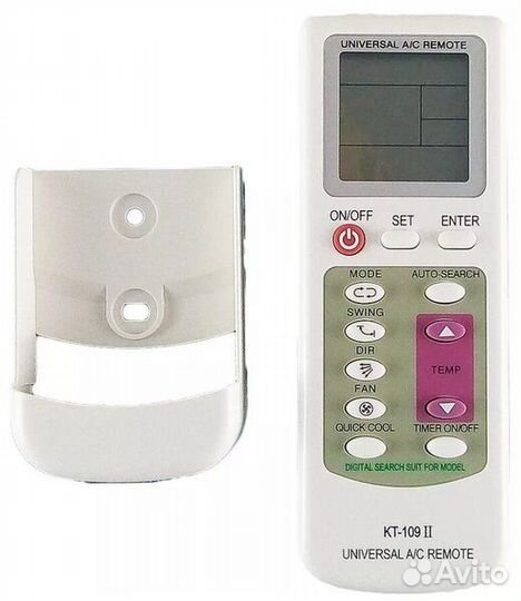 Универсальный пульт ду для кондиционеров KT-109II