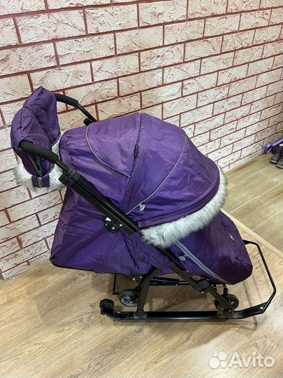 Санки-коляска