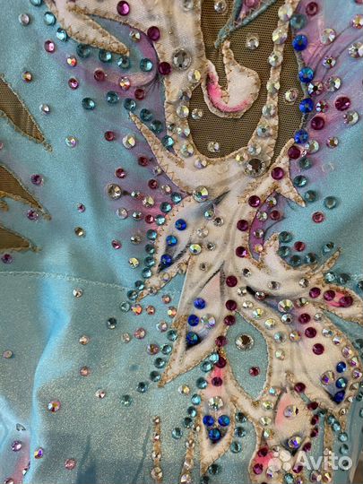 Купальник гимнастический для выступлений 3-5 лет