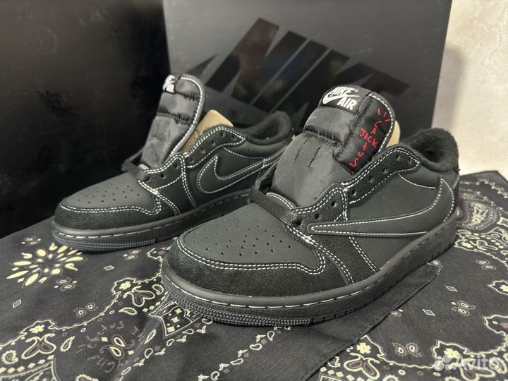 Air Jordan 1 Low OG SP Travis Scott Black Phantom