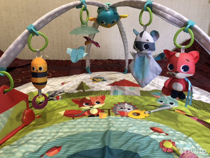 Развивающий коврик tiny love солнечная полянка