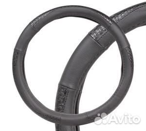 Оплетка на руль, искусственная кожа с тиснением, ч