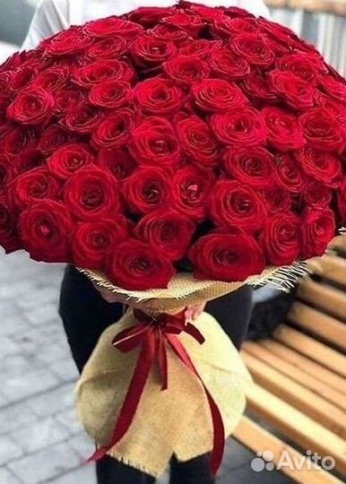 Высокие розы 150 160 170 180 190см доставка Москва