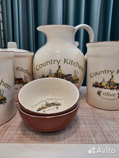 Набор посуды из керамики