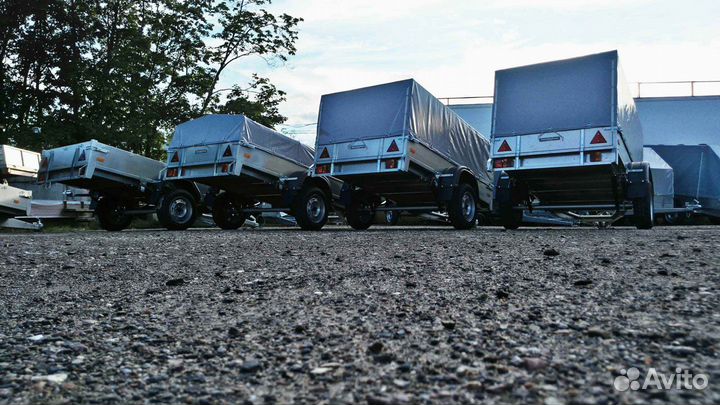 Прицеп сст 7132-02 (без тента и дуг)