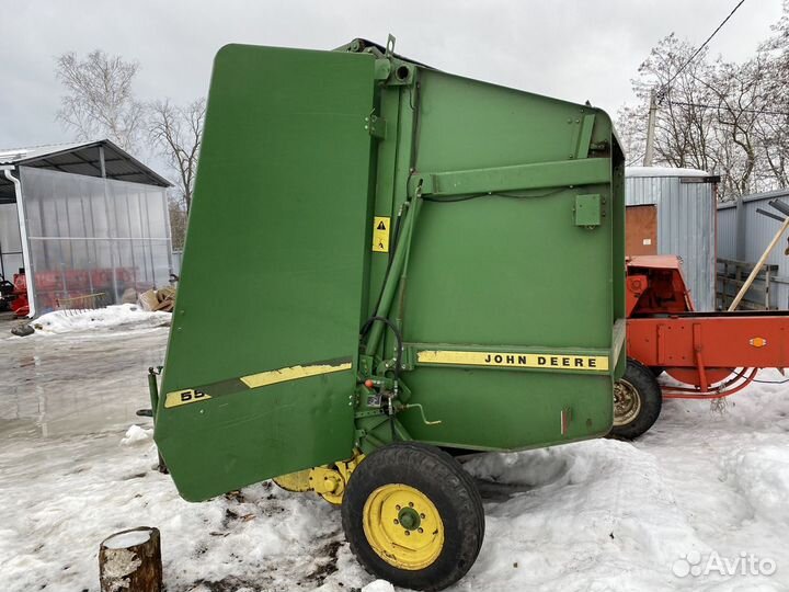 Пресс-подборщик John Deere 550, 2001