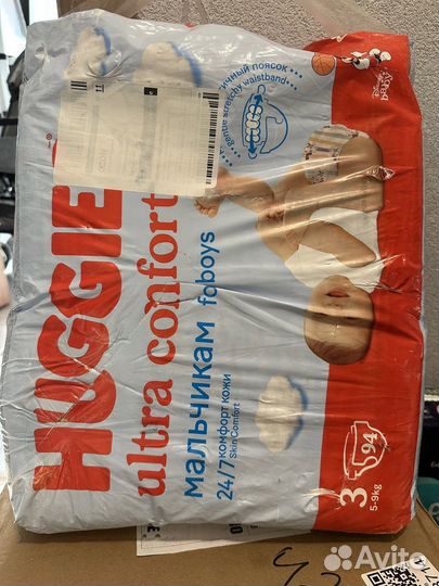 Подгузники huggies ultra comfort 3 размер