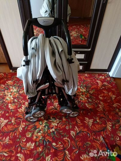 Коляска трость для двойни