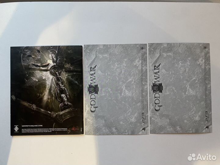 God of war OST 3 cd+art book+2 открытки