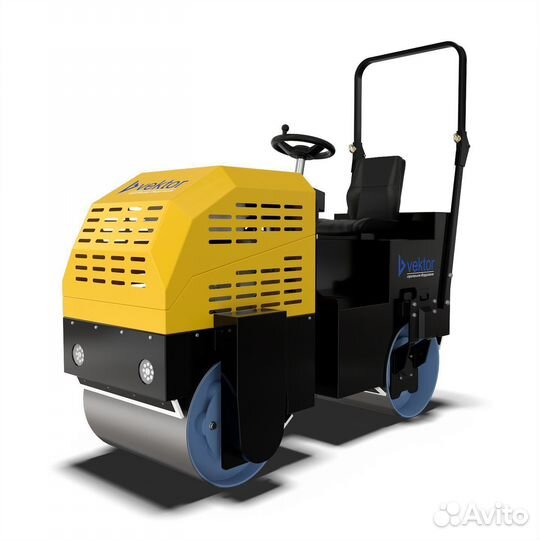 Виброкаток с сидением оператора vrdr-1000