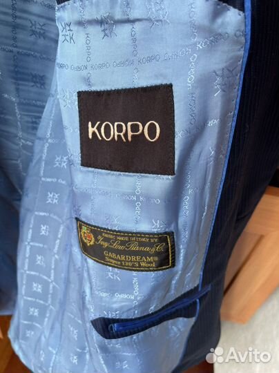 Мужской костюм, р.56