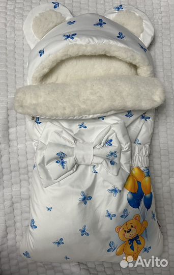 Конверт на выписку зимний