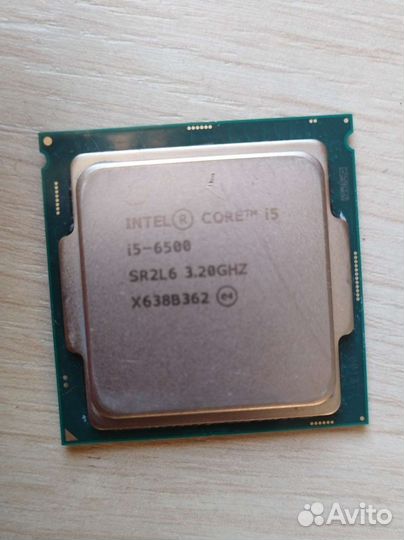 Процессор Intel core i5 6500