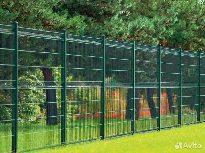 Забор из 3D сетки цена качественно
