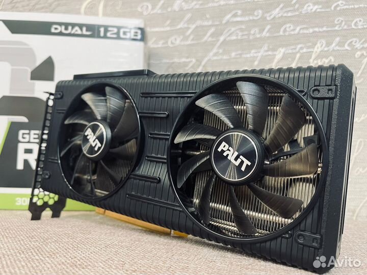 На Samsung Palit GeForce RTX 3060 Dual