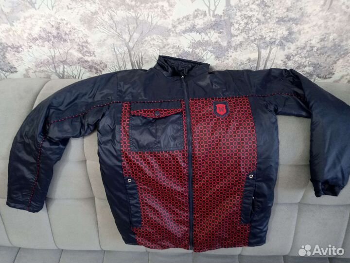 Куртка весна осень двусторонняя