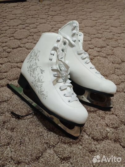 Коньки фигурные tech team 40 размер