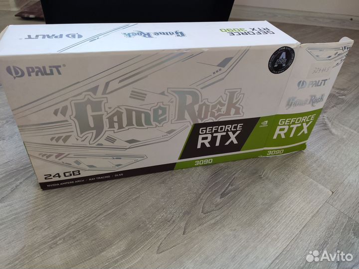 Видеокарта rtx 3090 24 Palit