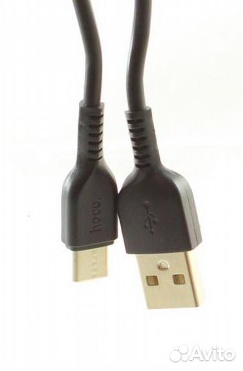 USB Кабель Type-C hoco X13, 2A (черный)