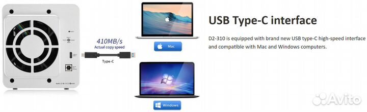 Внешний жесткий диск 36Tb (новый)