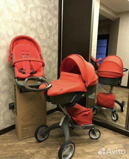 Коляска stokke 2 в 1
