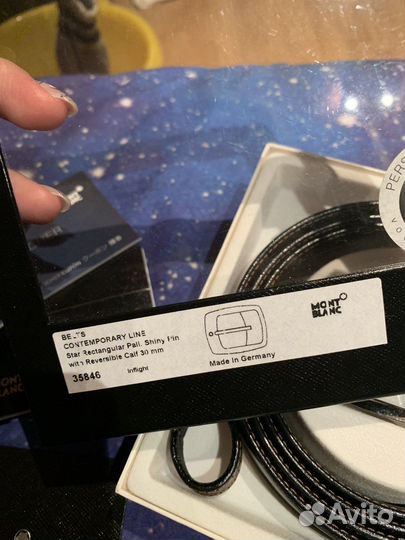 Ремень мужской Montblanc