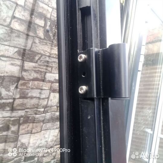 Дверь штульповая теплый алюминий