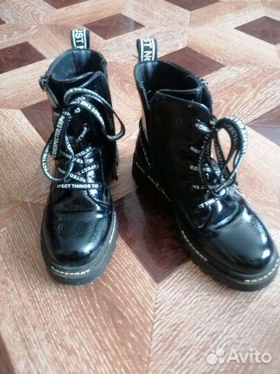 Ботинки для девочки 33 размер
