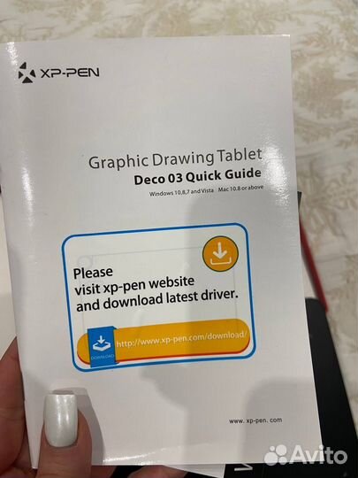 Графический планшет xp pen deco 03